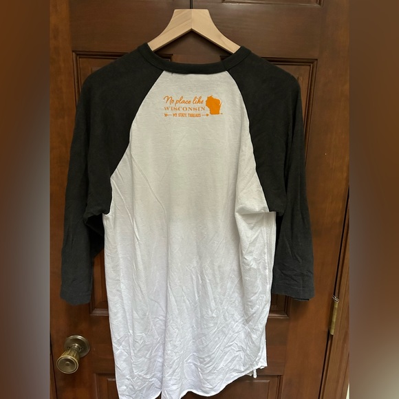 💜 CLEARANCE 2/5 MY STATE TREADS WI PJ Top. Size XXL. - Picture 4 of 6